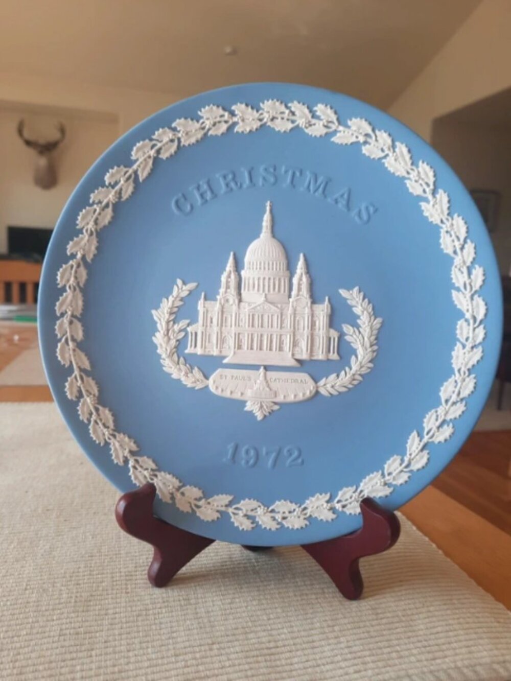Wedgwood Christmas 1972 Plate